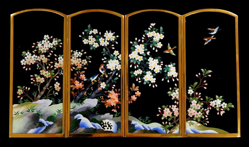 ASIAN: INABA CLOISONNé FOLDING