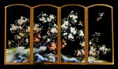 ASIAN: INABA CLOISONNé FOLDING