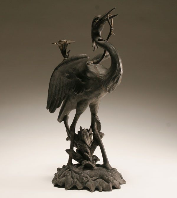 Asian influence Victorian bronze
