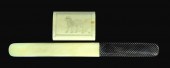 ASIAN: IVORY, TWO PIECES: HING