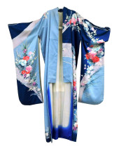 ASIAN: JAPANESE FURISODE KIMON