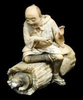 ASIAN: JAPANESE IVORY OKIMONO