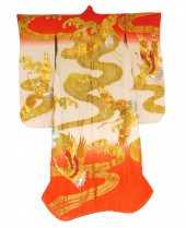 ASIAN: JAPANESE KIMONO, 20TH C