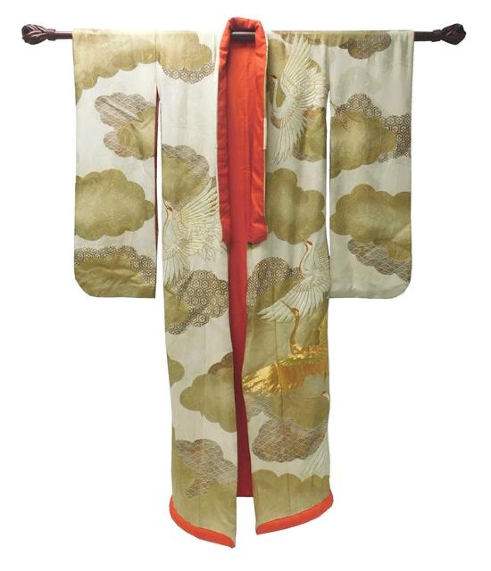 ASIAN: JAPANESE KIMONO, SILK,