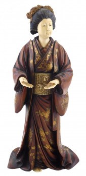 ASIAN: JAPANESE STANDING WOMAN