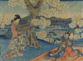 ASIAN: JAPANESE WOODBLOCK PRIN