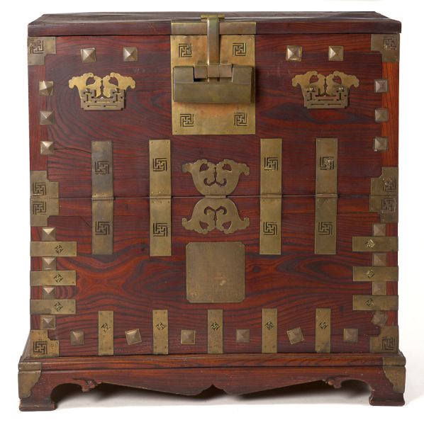 Asian Kangxi Chest on Stand18th