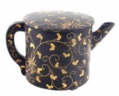 ASIAN: LACQUER KETTLE AND COVE