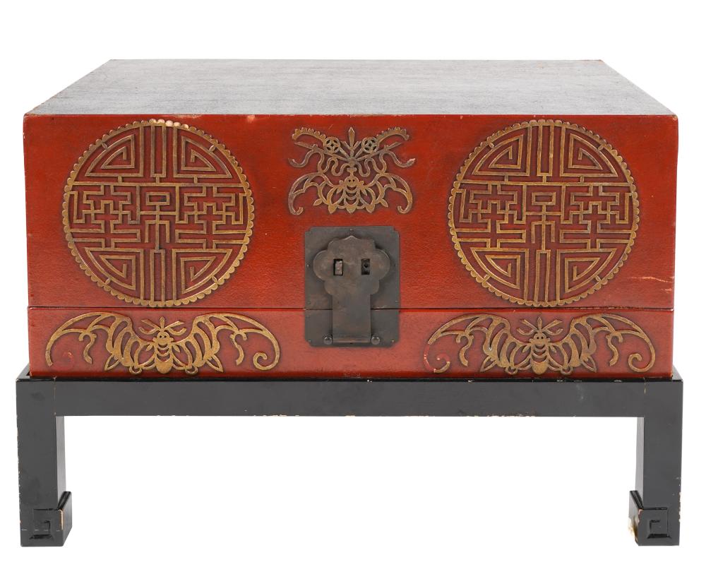 ASIAN LACQUERED TRUNK ON