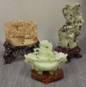 Asian Lot Including a Jade Cen