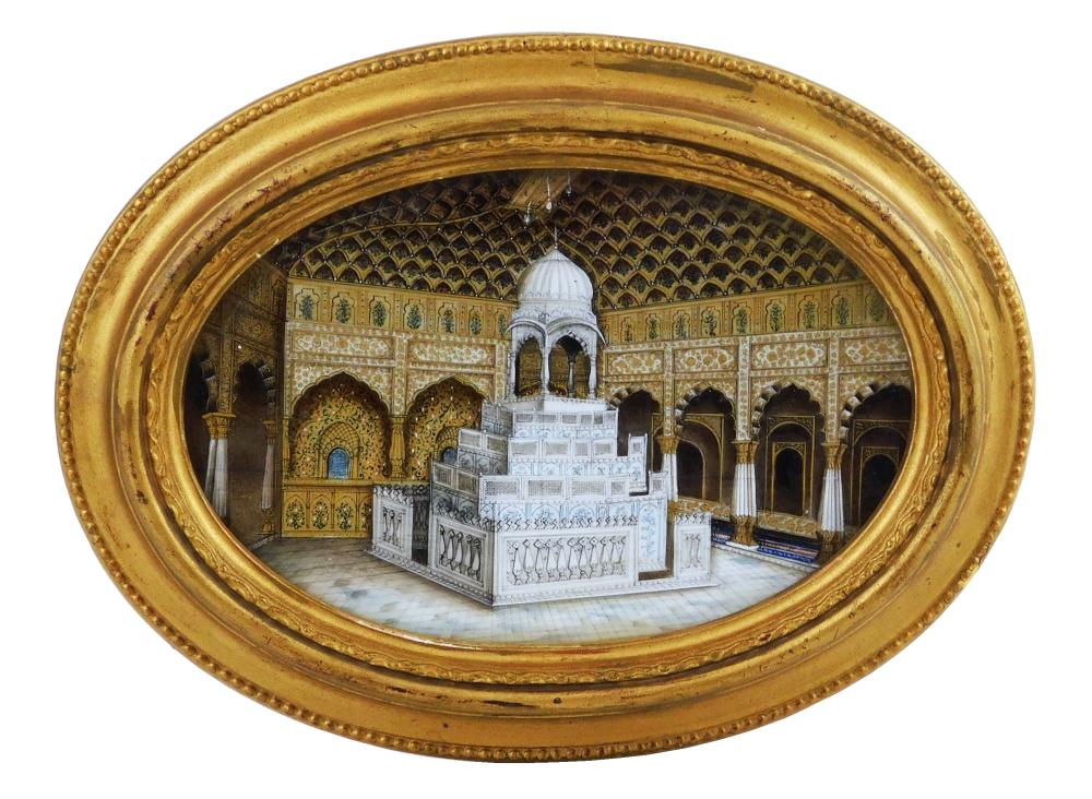 ASIAN: MINIATURE PAINTING ON