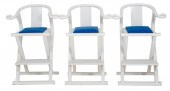 ASIAN MODERN WHITE WOODEN BARS