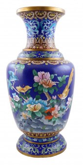 ASIAN: MONUMENTAL CLOISONNE VA