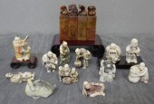 Asian Netsuke Lot.Includes 12
