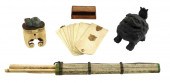 ASIAN: OKIMONO WITH CAT, CHOPS