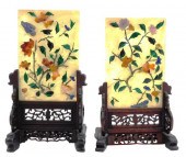 ASIAN: PAIR OF ASIAN-STYLE TEA