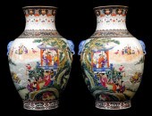 ASIAN: PAIR OF CHINESE PORCELA