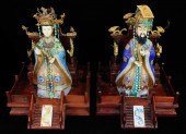 ASIAN: PAIR OF IMPERIAL CLOISO