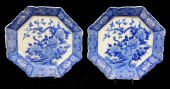 ASIAN: PAIR OF OCTAGONAL PORCE