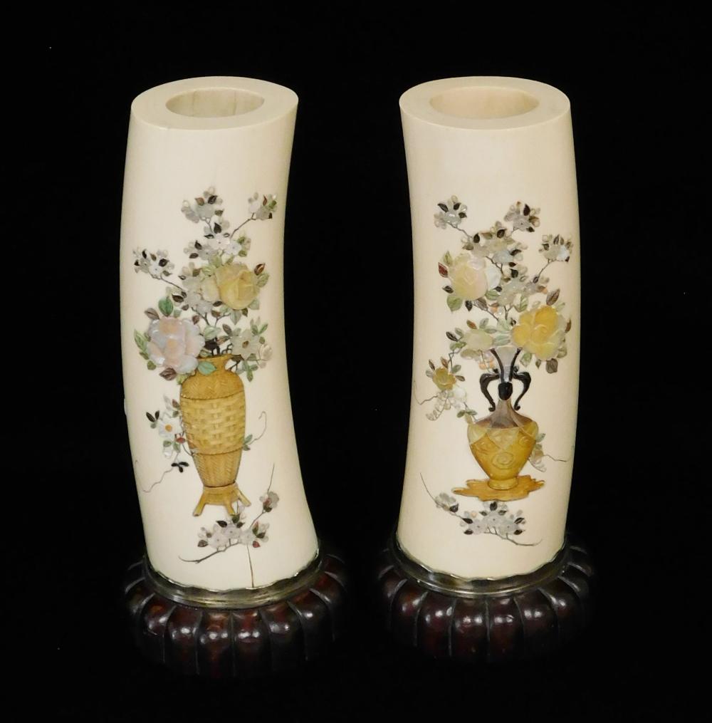 ASIAN: PAIR OF SHABAYAME