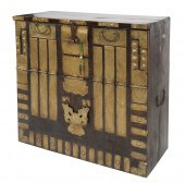 ASIAN PAKTONG-MOUNTED CABINETA