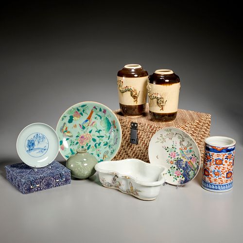 ASIAN PORCELAIN GROUP19th/20th