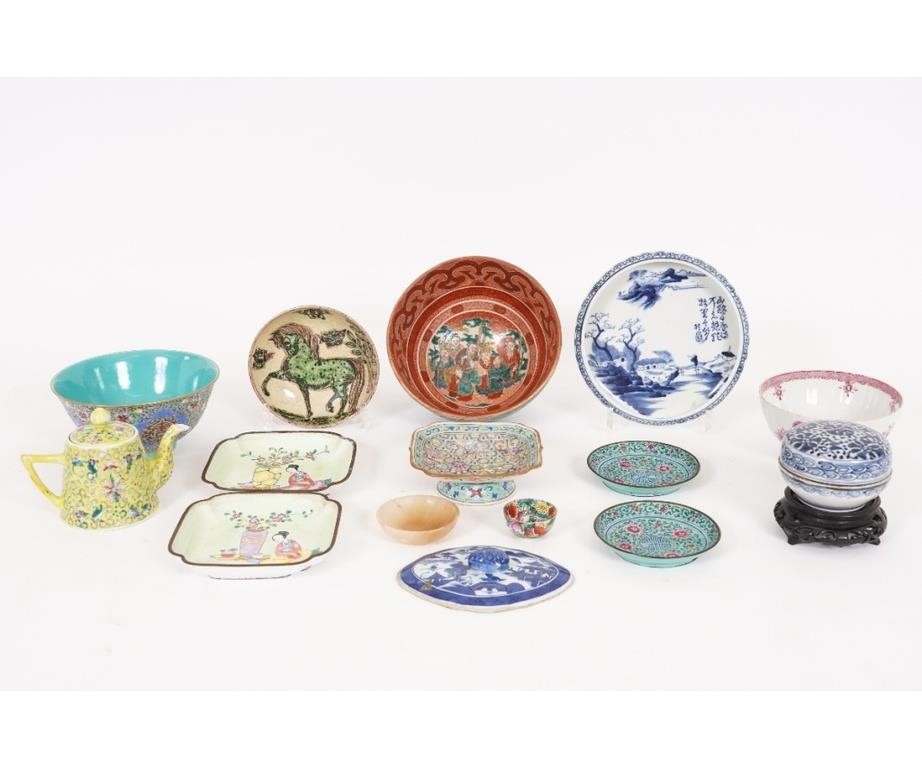 Asian porcelain tableware to