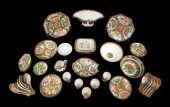 ASIAN: ROSE MEDALLION PORCELAI