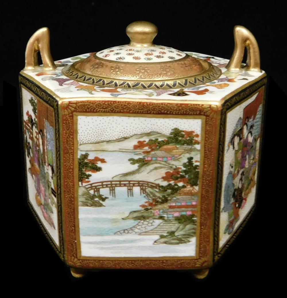 ASIAN: SATSUMA EARTHENWARE