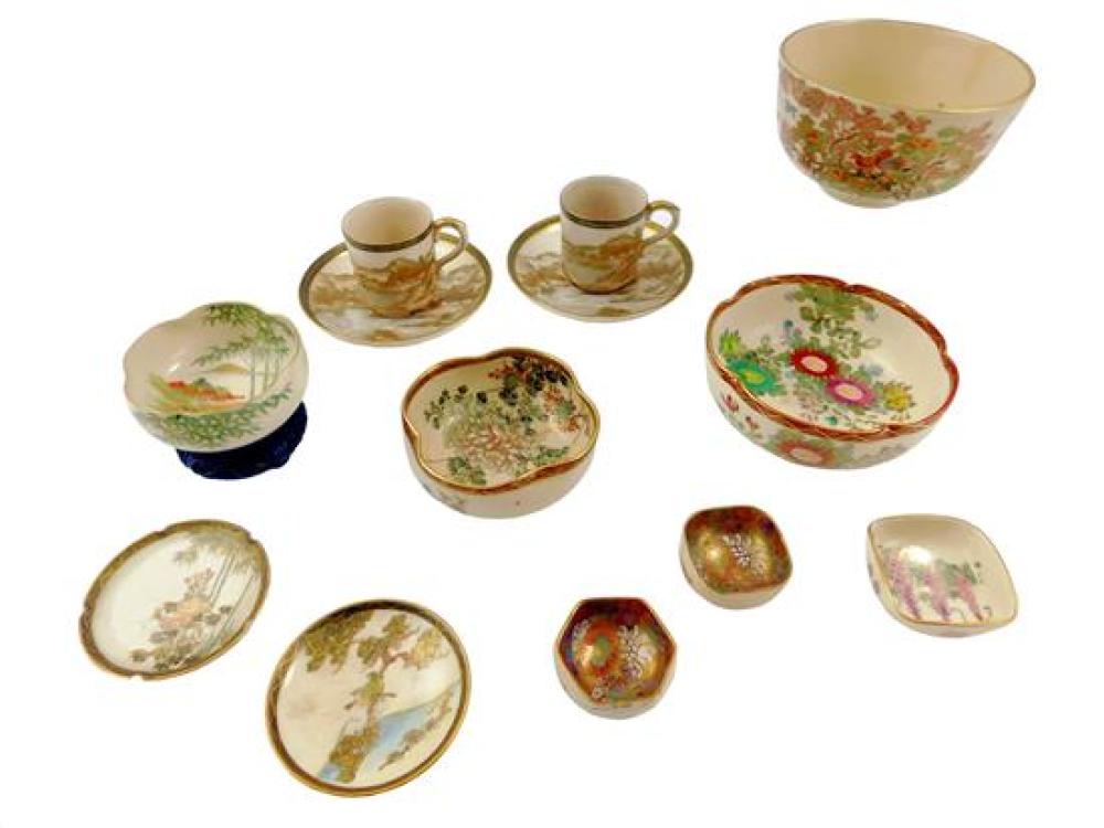 ASIAN: SATSUMA WARE, JAPANESE,