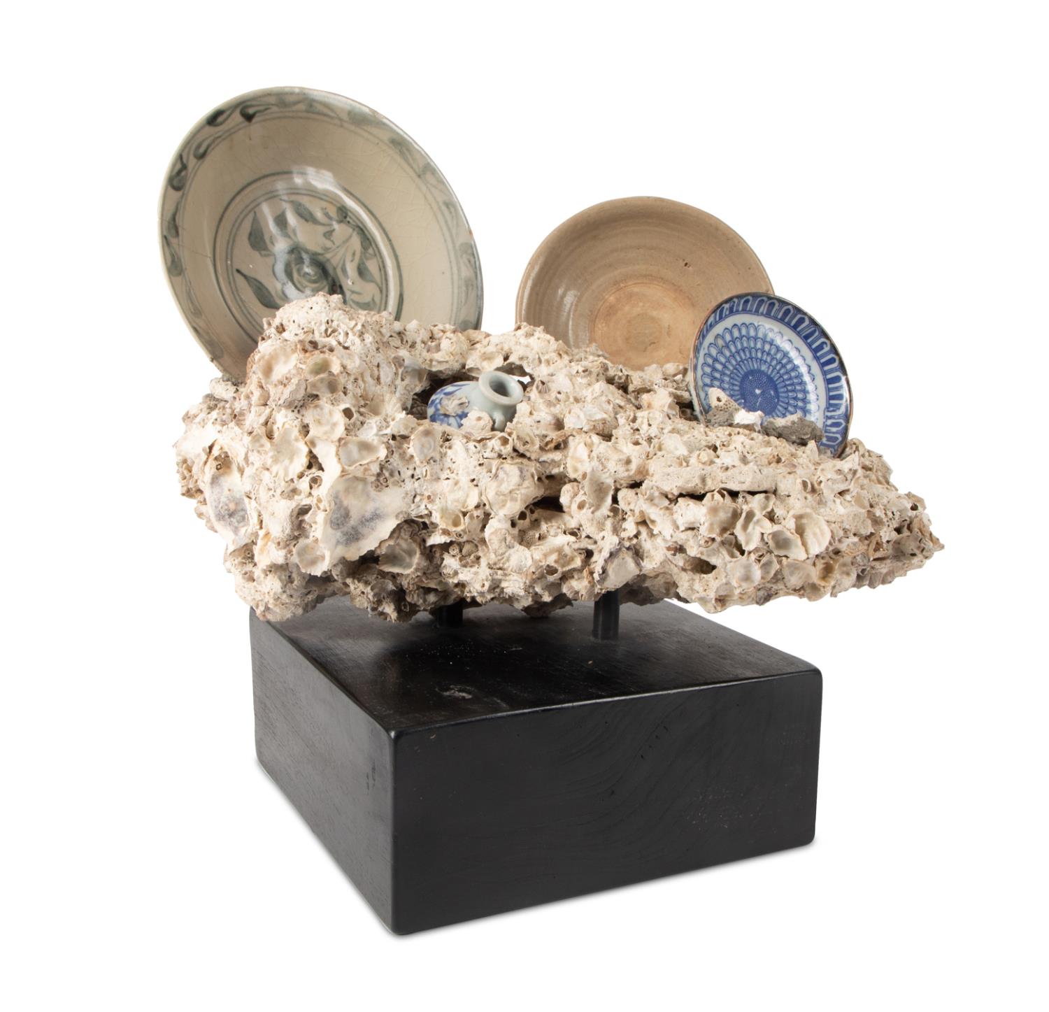 ASIAN SCHOOL SEA SCULPTURE, MIXED