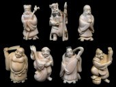 ASIAN: SET OF SEVEN LUCKY GODS