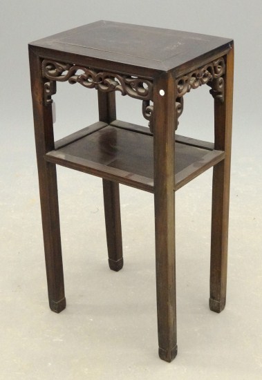 Asian side table. Top 16 1/4'' x