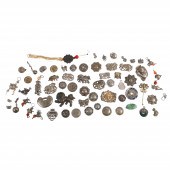 Asian silver and stone jewelry