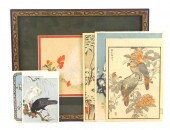 ASIAN: SIX BIRD THEMED PRINTS,