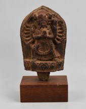 ASIAN STONE CARVED BUDDHA STAT