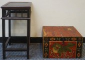 ASIAN STYLE BLACK LACQUER STAN