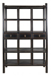 ASIAN STYLE BLACK-PAINTED ETAG