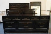 ASIAN STYLE BLACK PAINTED TRIP