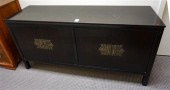 ASIAN STYLE EBONIZED WOOD CRED