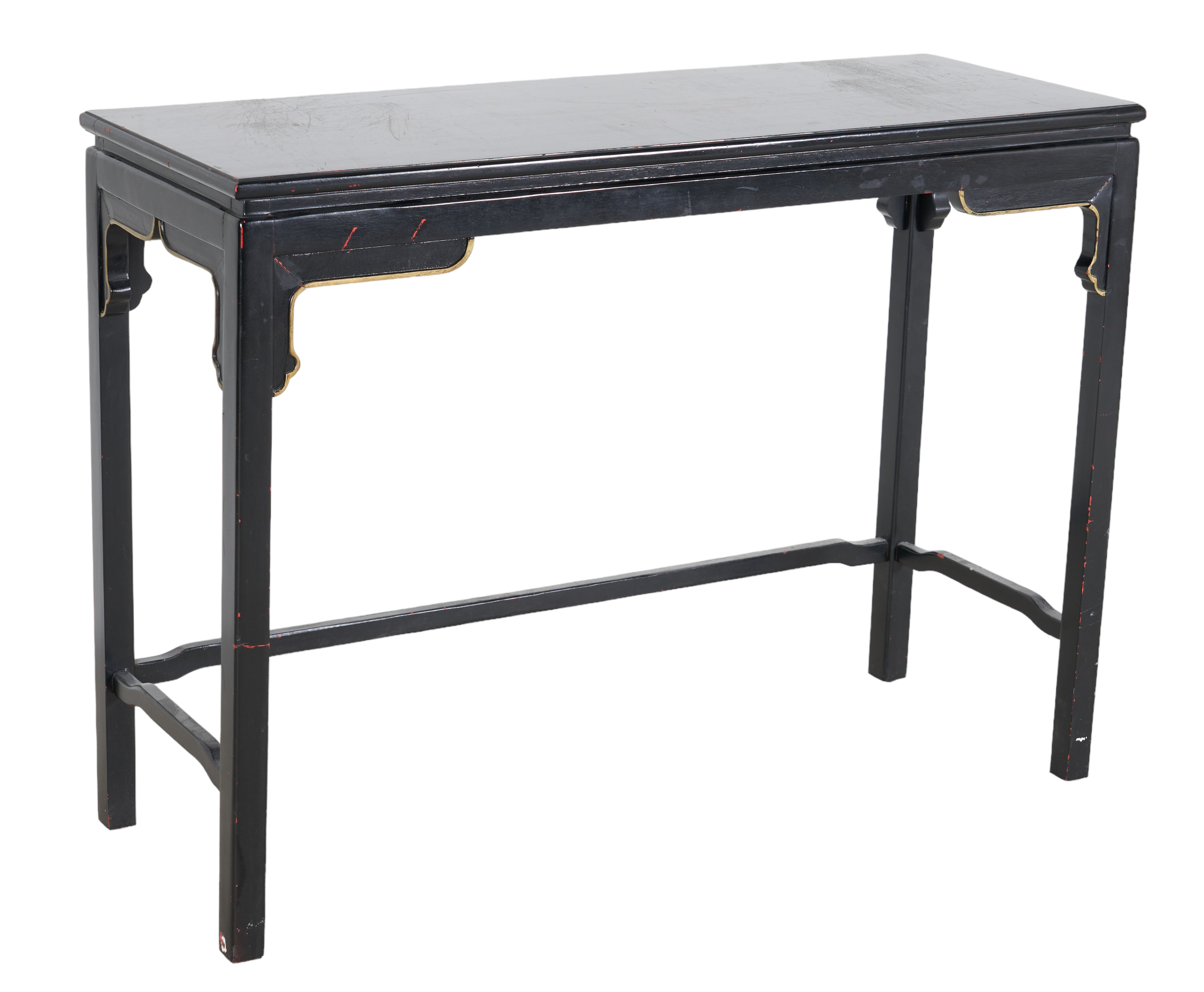 Asian style painted console
