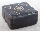 Asian style stitched leather o
