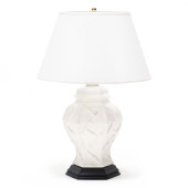 ASIAN STYLE WHITE GLAZED BAMBO