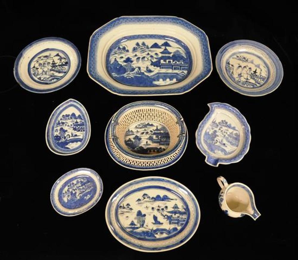 ASIAN: TEN PIECES OF CHINESE EXPORT