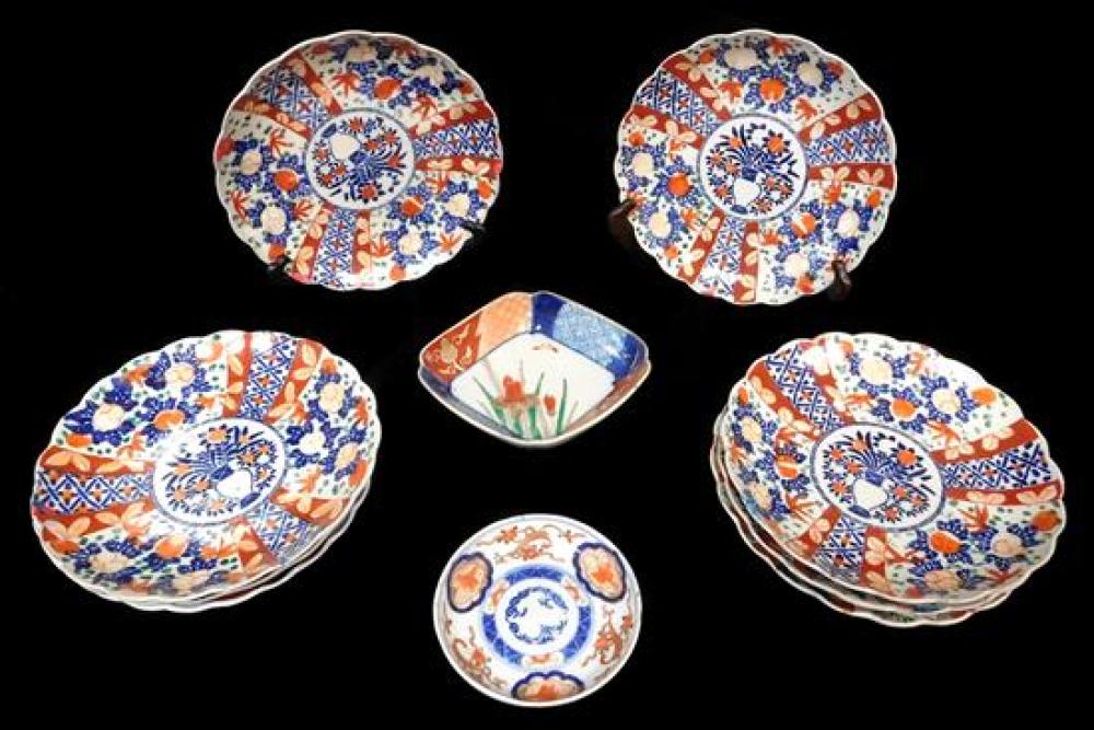 ASIAN: TEN PIECES OF IMARI,