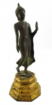 ASIAN: THAI WALKING BUDDHA SCU