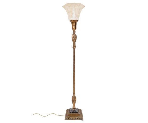 ASIAN THEMED TORCHIERE