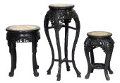 ASIAN: THREE 19TH C. CHINESE T