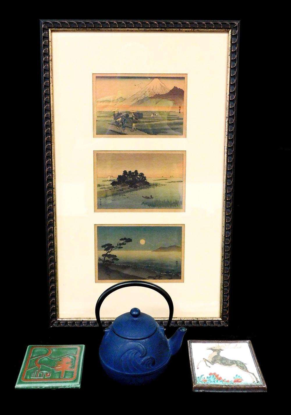 ASIAN: THREE AFTER HIROSHIGE