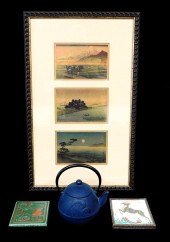 ASIAN: THREE AFTER HIROSHIGE W